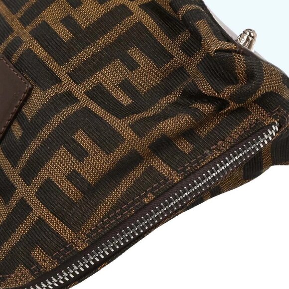 Fendi Brown Zucca Handbag - Picture 4 of 10